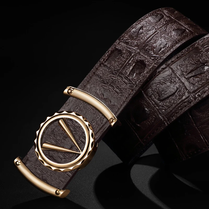 

Good Quality V letter Grey genuine leather designer belts luxury Fashion Cowskin Waist Strap Casual Belt For Mens ceinture homme