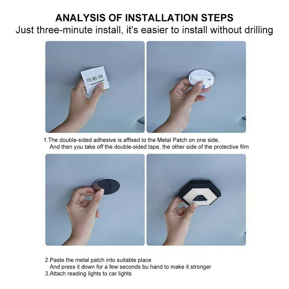 

Reading Dome LED Lamp Replacement Universal Wireless Parts 10 (W) 5V (V)