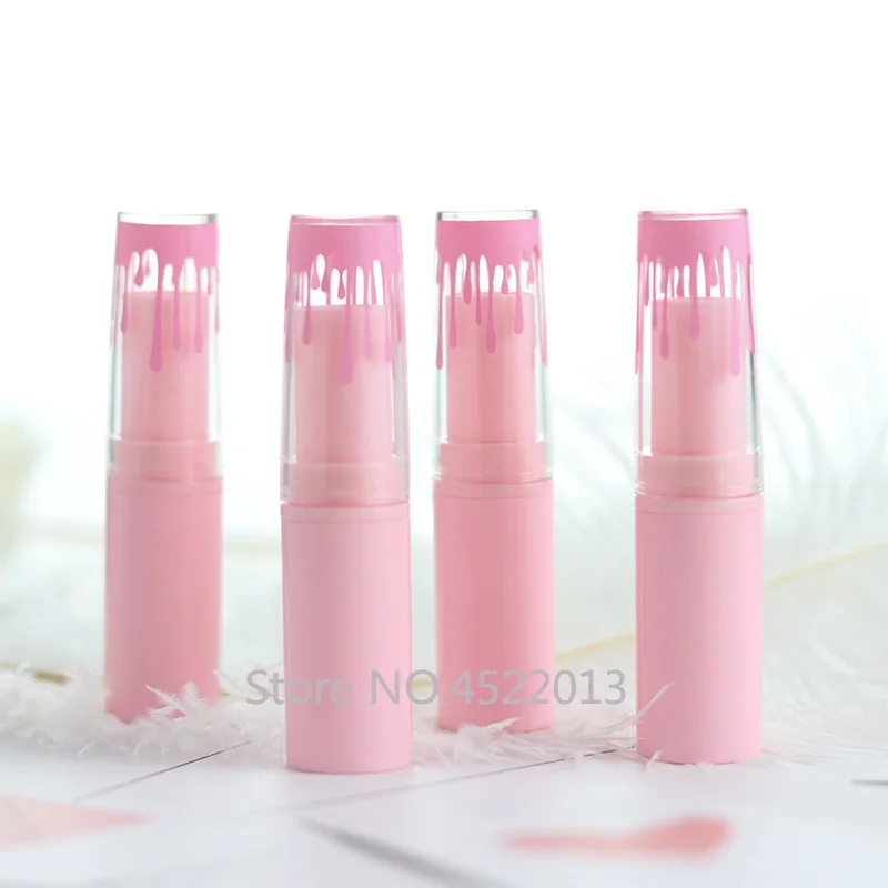 Прозрачный пустой тюбик для помады контейнер горячего наполнения бальзамом губ