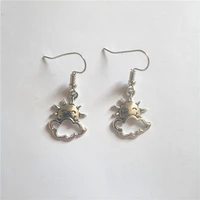 cartoon sun earrings sun drop earrings vintage earrings minimalist jewelry christmas earrings gift for her
