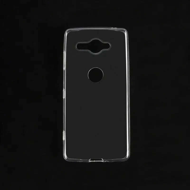 Мягкий чехол из ТПУ для Sony Xperia XZ2 Compact Прозрачная силиконовая защитная