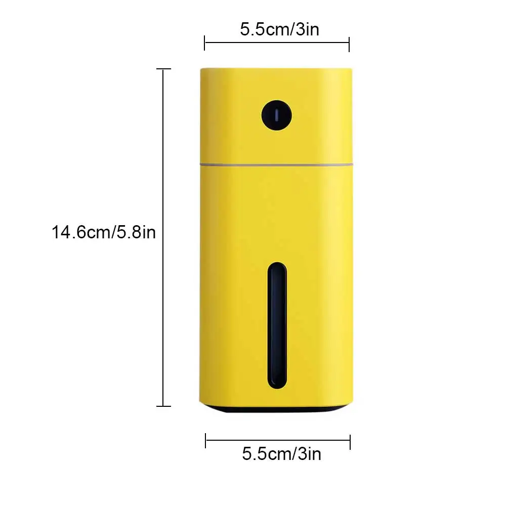 Ultrasonic Air Humidifier Essential Oil Diffuser With 7 Color Lights Electric Aromatherapy USB Car Aroma | Дом и сад