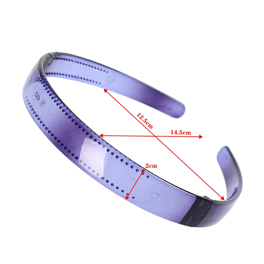 Женский складной ободок AWAYTR черный пластиковый для волос аксессуар волос| |