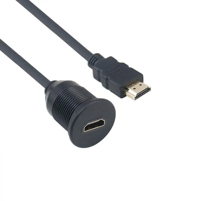 HDMI панельный кабель для скрытого монтажа HDMI удлинитель Dash флеш-панель монтажный кабель для автомобиля, лодки и мотоцикла