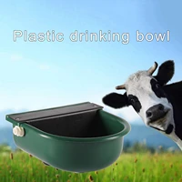 4l livestock sheep cattle drinker bowl quality plastic water fountain goat dog feeding equipment for farm animals livestock