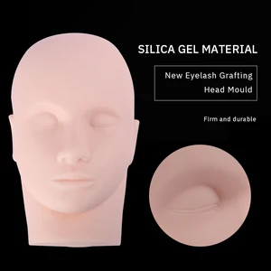 Голова манекена для наращивания ресниц, макияжа, косметическая модель, профессиональные тренировочные головки, инструмент