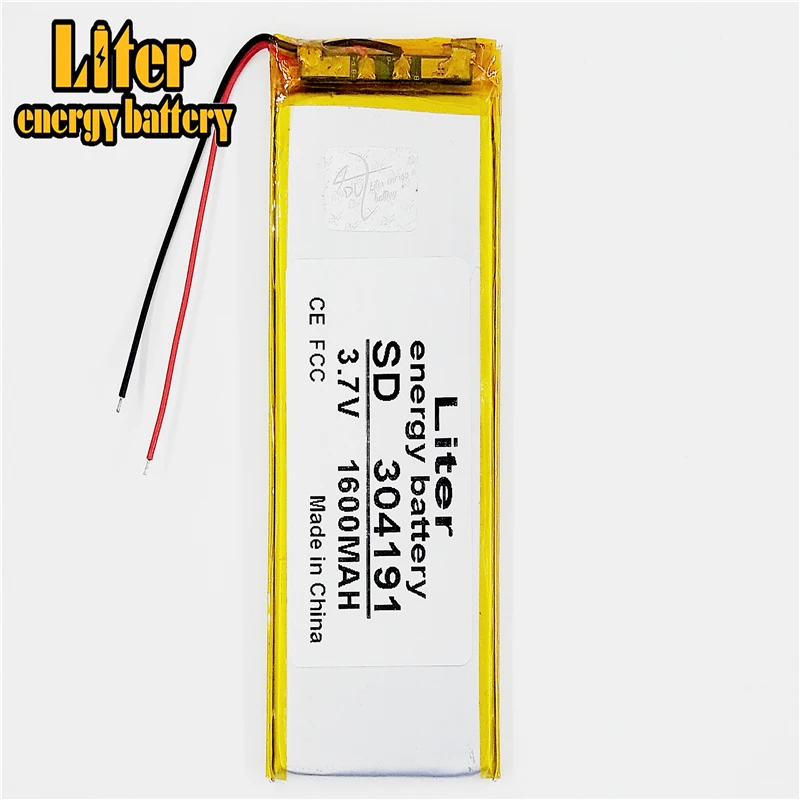 304191P 3.7V KEBE 1600MAH LI- ION POLYMER battery for china clone S6 S9600 MTK phone | Электроника
