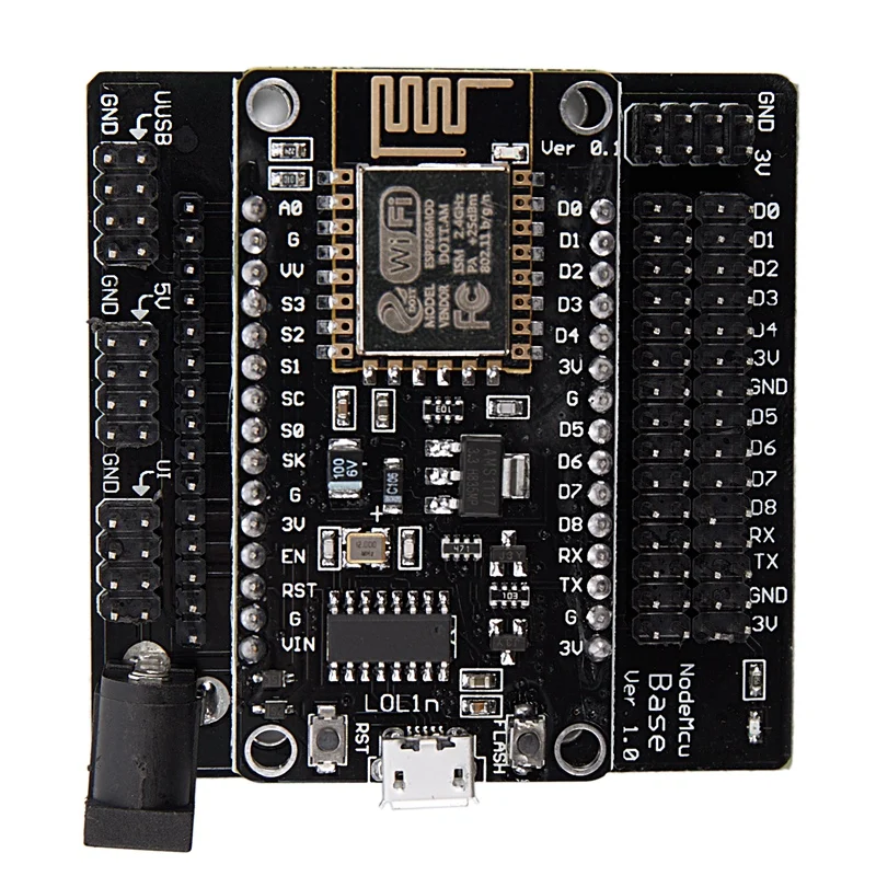 ESP8266 WIFI V3 NodeMcu подходит для Node MCU Base тестирование DIY макетная плата подходящая