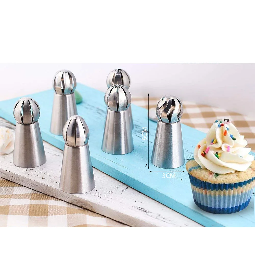 

22pcs Stainless steel decorating mouth bake decorating bag set Decorating Tip Set DIY kitchen tool Cake Tools baking accessories