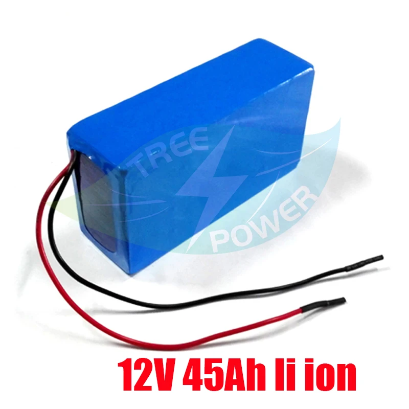 

Литий-ионный аккумулятор 12 в 45 ач с BMS для освещения + зарядное устройство