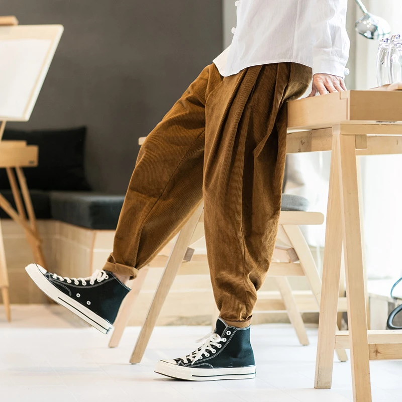 Autumn Velvet Male Comfy Sweatpants 