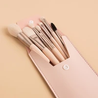 travel portable makeup brushes kit 4 colors bb cream foundation eyeshadow brow brush small size brush set for new