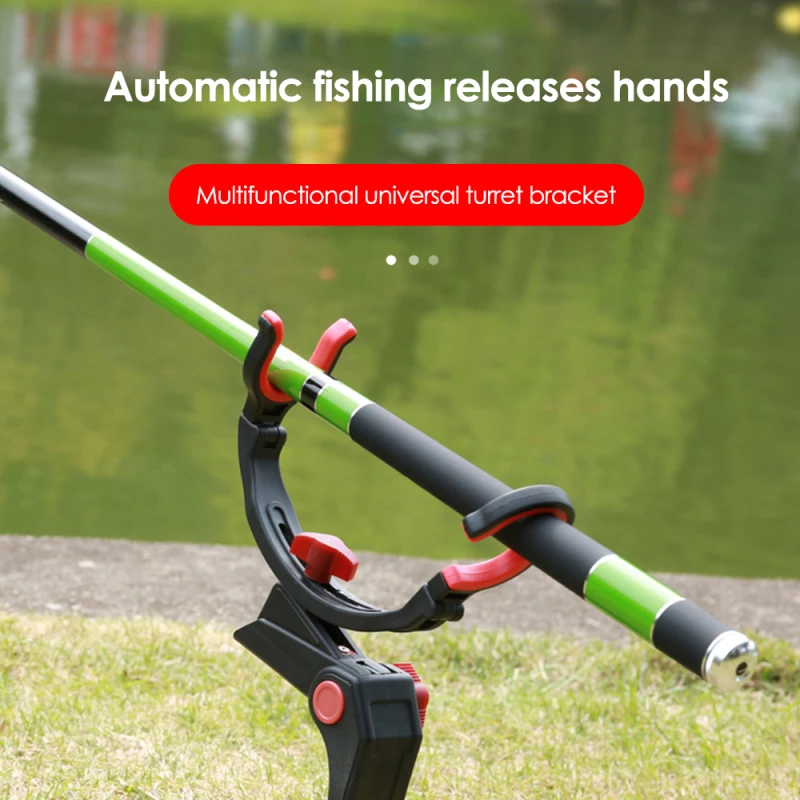 

360 Degree Adjustable Fishing Pole Holder Universal Fishing Rods Fix Pole Holder Sea Lake Fishing Rod Stand Fishing Accessories