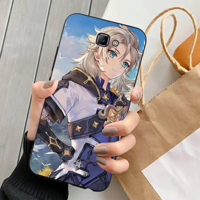 Genshin Impact Albedo Phone Case for Samsung J 2 3 4 5 6 7 8 prime plus 2018 2017 2016 core