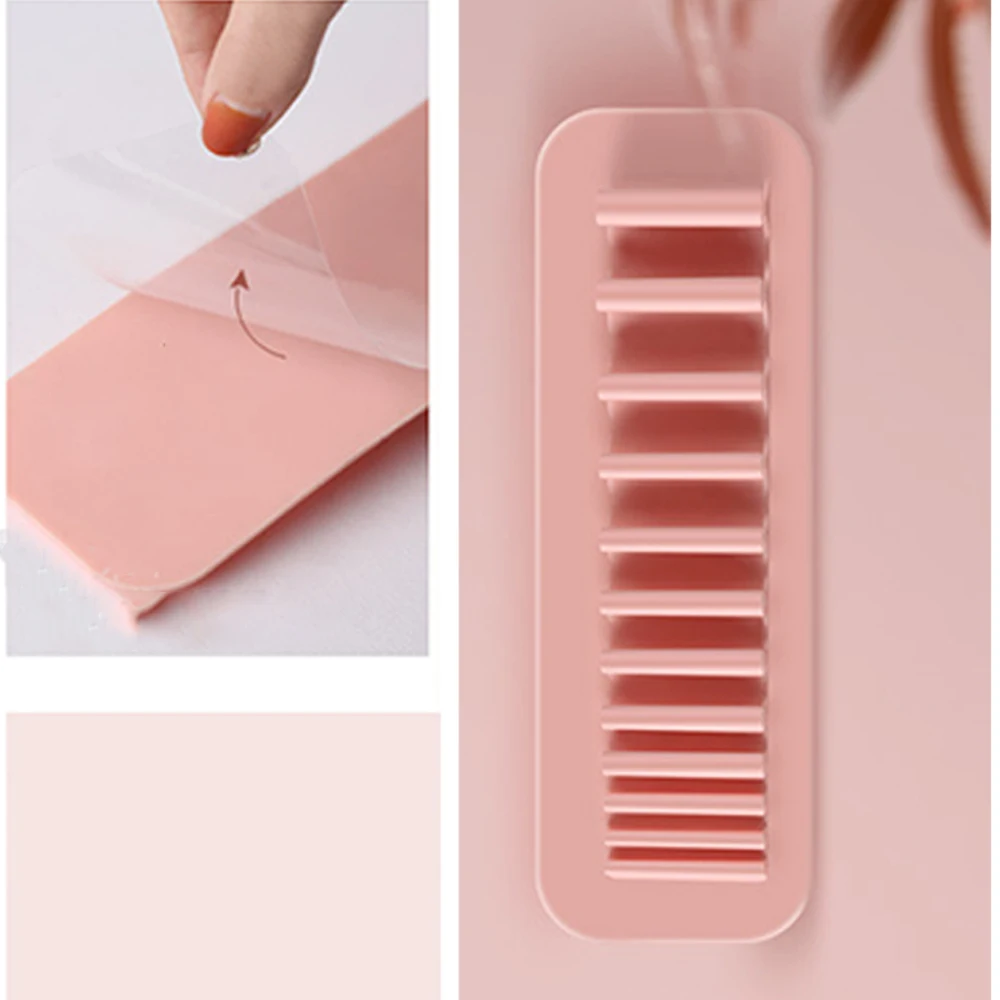 Силиконовая стойка для зубных щеток держатель макияжа органайзер сушилка на