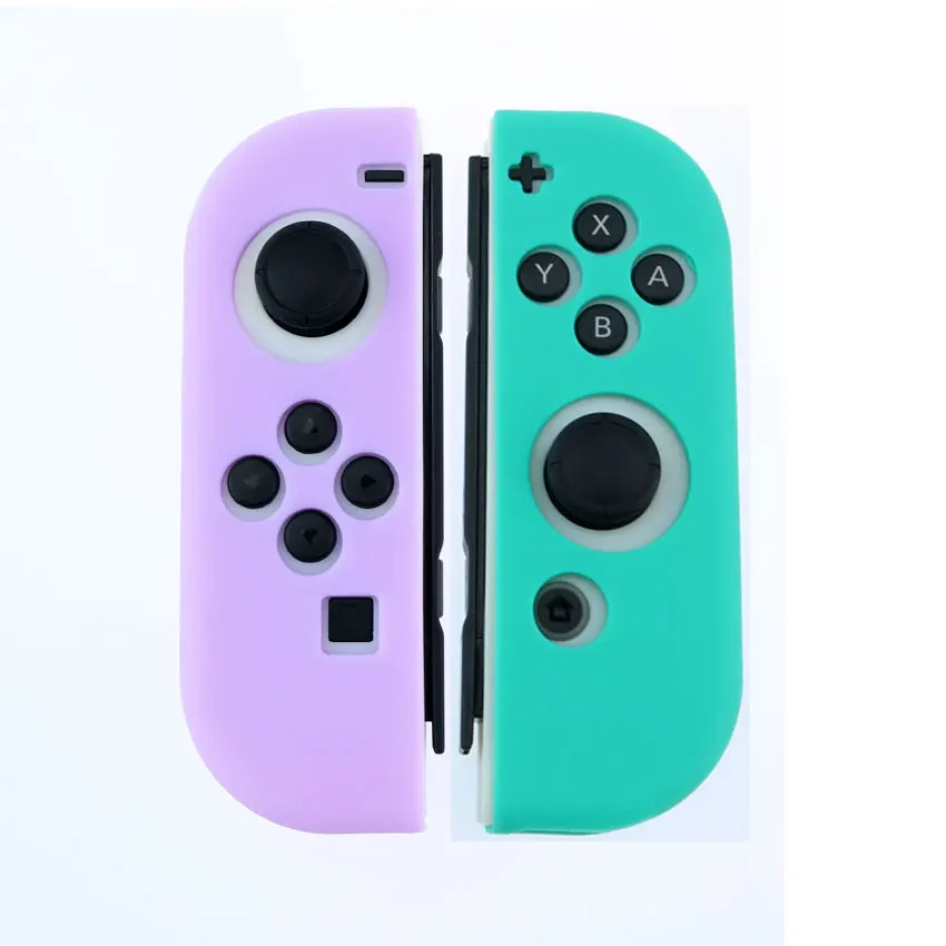 Чехол ChengHaoRan из силиконовой резины для Nintendo Switch Controller нескользящий мягкий чехол NX