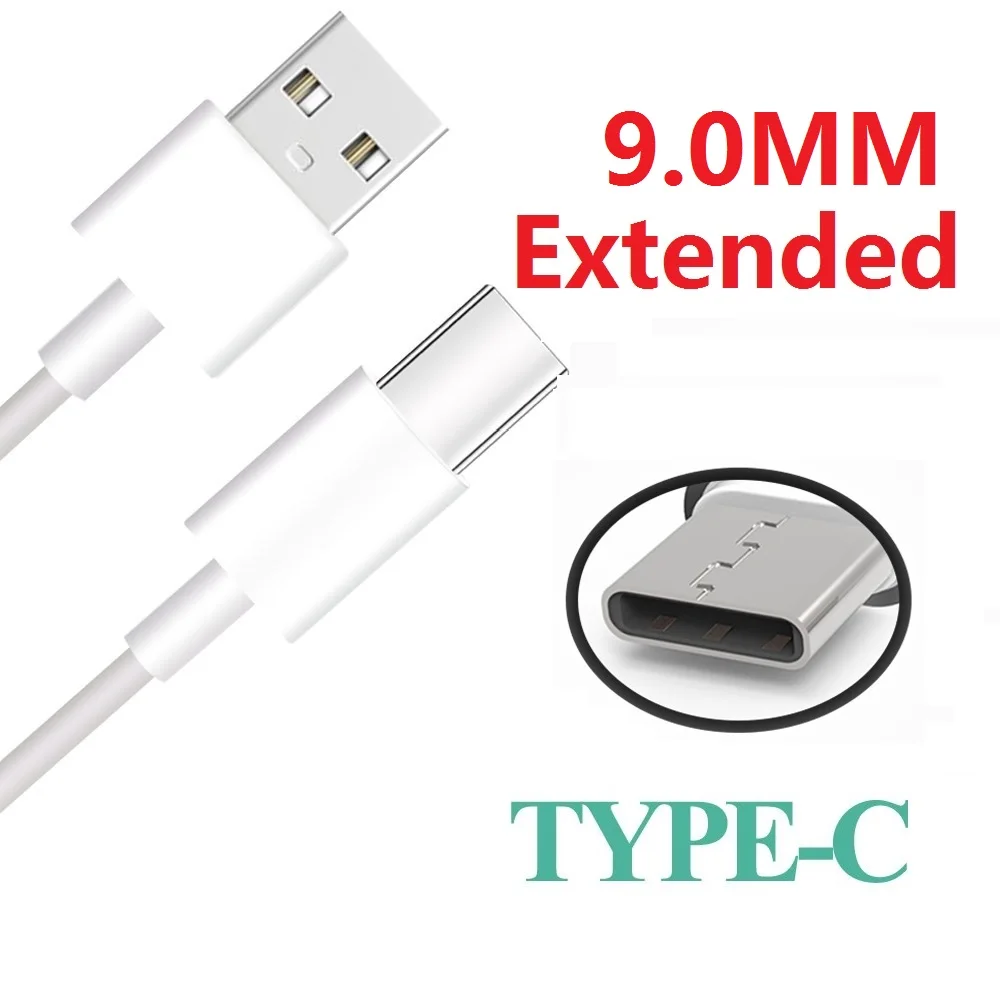 9 мм длинный кабель Usb Type-c для быстрой зарядки Blackview Oukitel Umi UMIDIGI OUKITEL DOOGEE CUBOT |