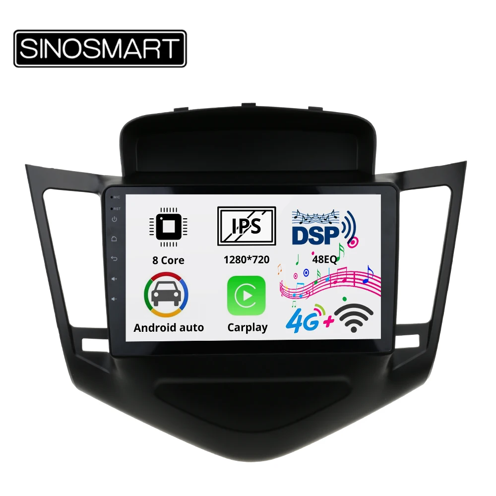 Sinosmart 8 ядро DSP Автомобильный gps мультимедийное радио навигации плеер для Chevrolet Daewoo