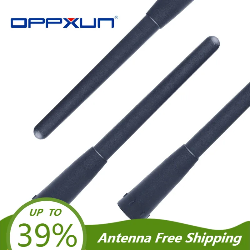 

OPPXUN 10 Pcs For Linton LT-6100 LT-6288 Uhf 400-470MHz Handheld Walkie Talkie Antenna Sma Male Ham Connector