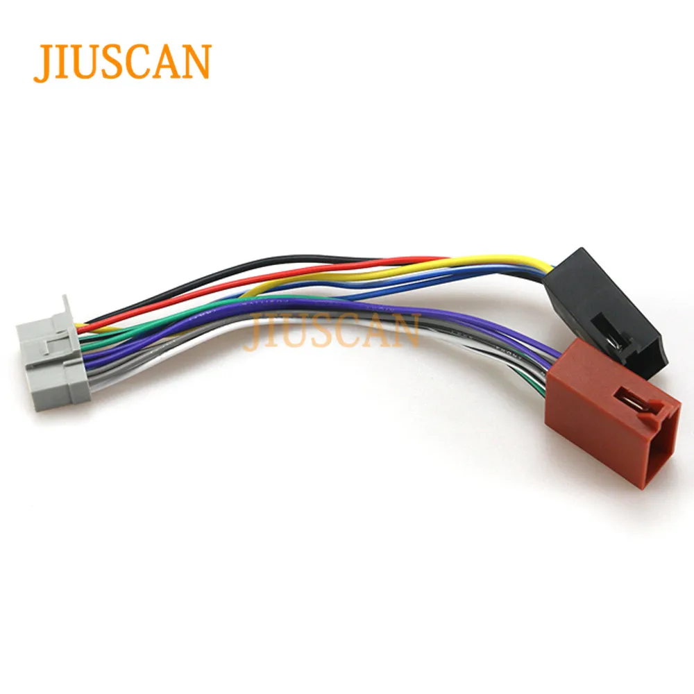 JIUSCA 15-005 автомобиль ISO жгут головной кабель для PANASONIC CQ C-стерео радио провода адаптер разъем проводки соединительный кабель 4,0