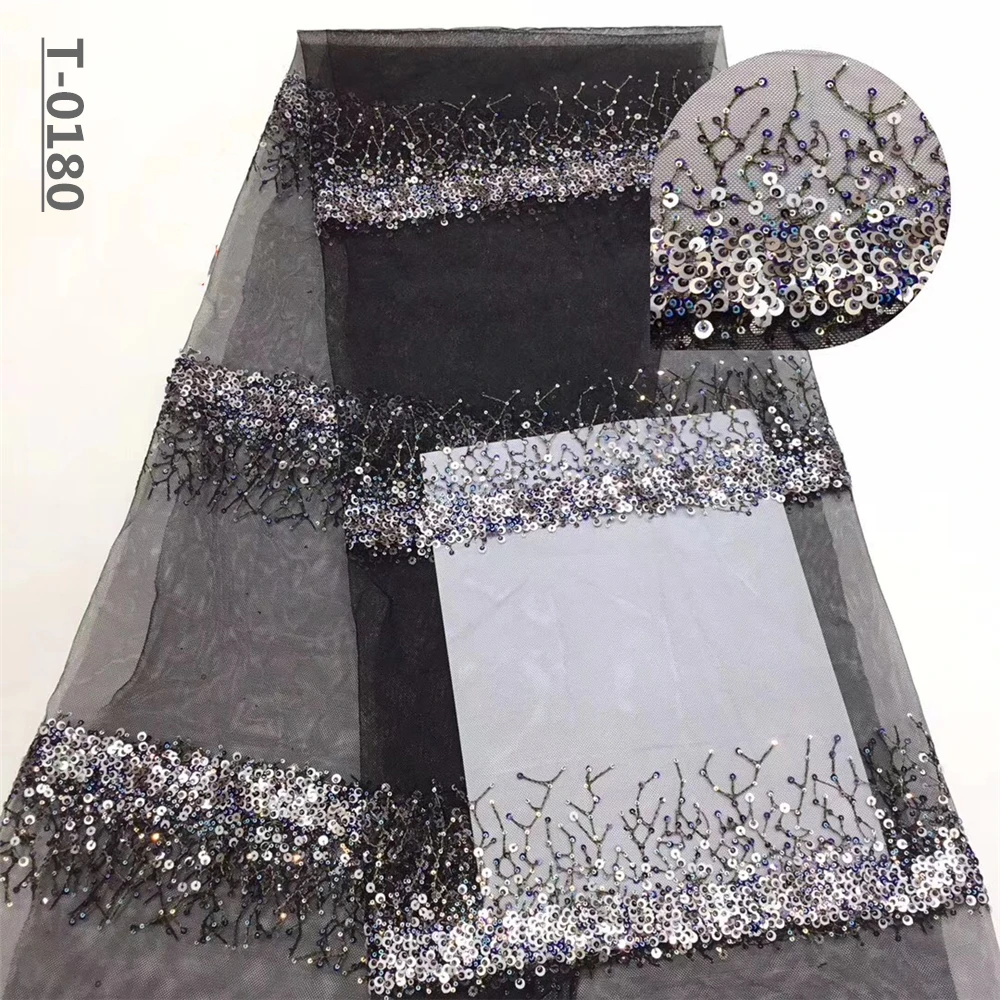 Белый вышитый бисером цветок кружевной ткани деликатная вышивка французский