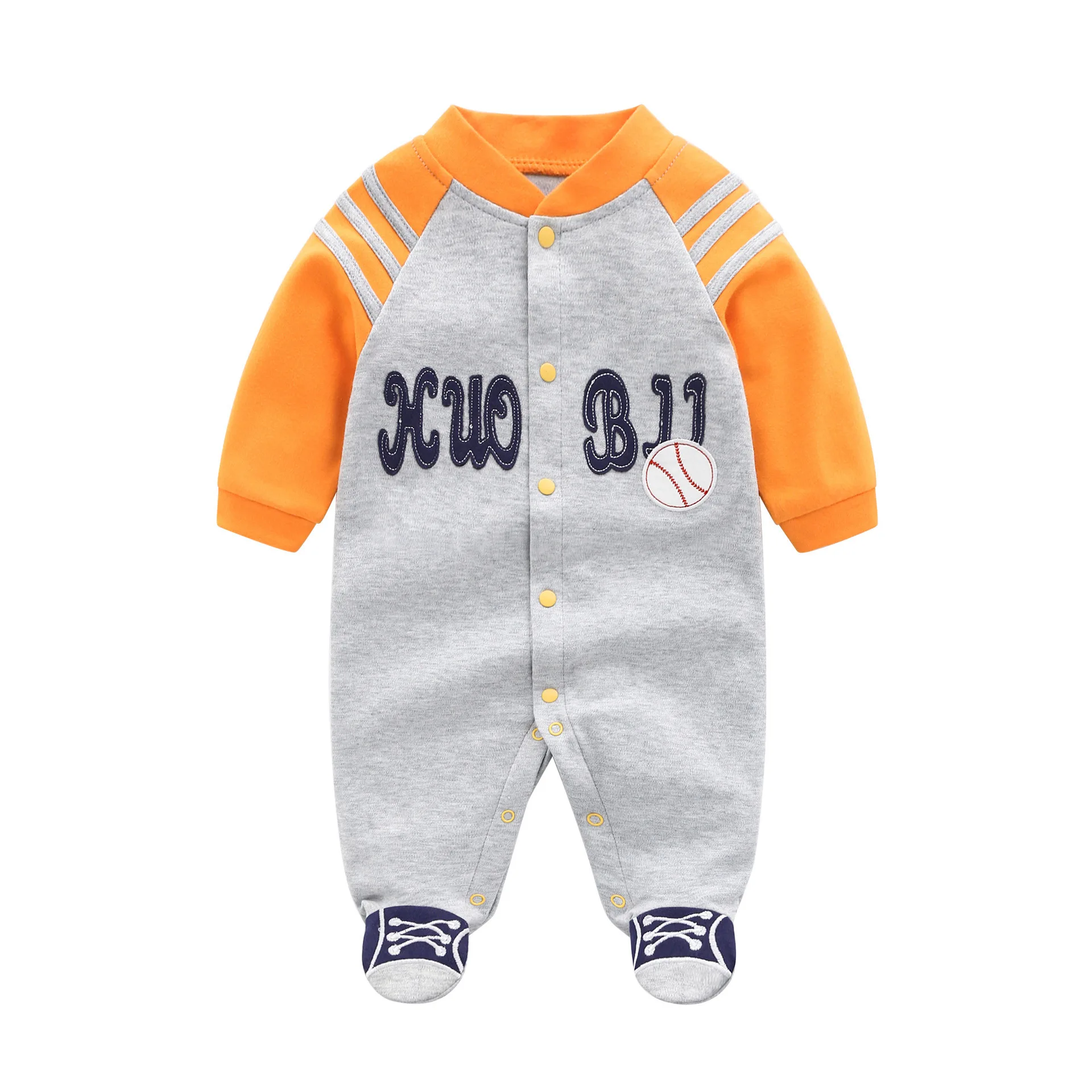 Детские комбинезоны Одежда для новорожденных девочек одежда с длинными рукавами