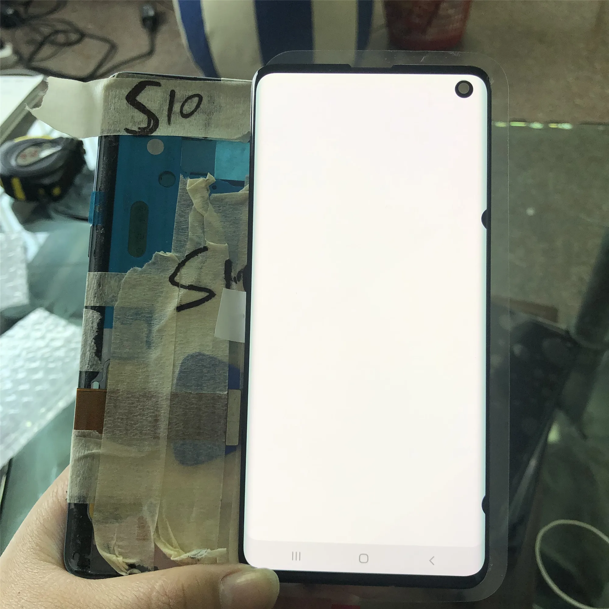 100% Оригинальный ЖК дисплей для SAMSUNG Galaxy S10e S10 LCD G9730 + Plus G9750 сенсорный экран