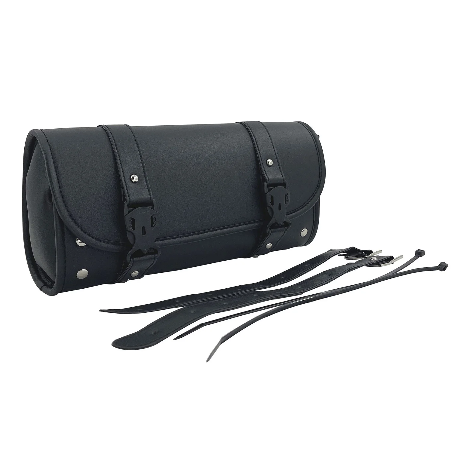 

Waterproof Motorcycle PU Leather Saddlebags Front Fork Tail Tool Bag For Harley Chopper Bobber Cruiser Sportster XL 883 1200