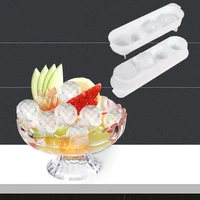 diamond ice cube mould sphere ice cube trays with cover reusable freezing mold1