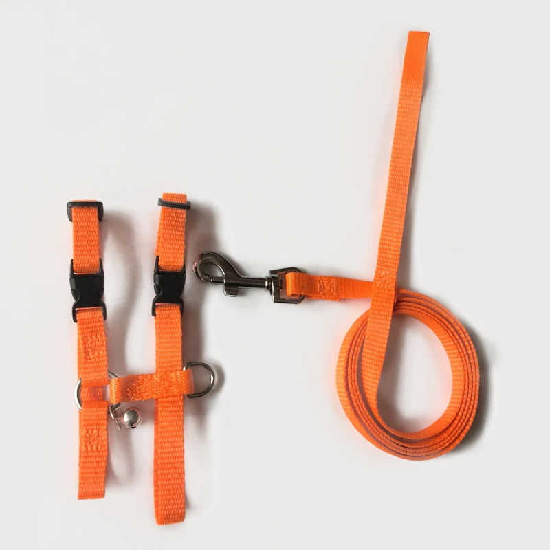 

Pet Rabbit Soft Harness Leash Adjustable Bunny Traction Rope for Running Walking