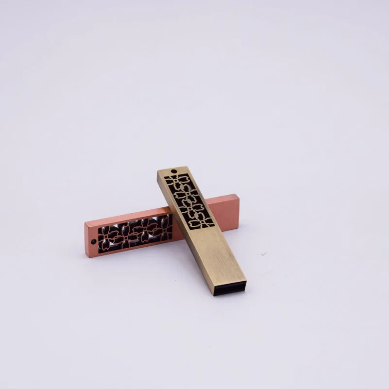 Высокоскоростной металлический Usb флеш-накопитель в китайском стиле с окошком и