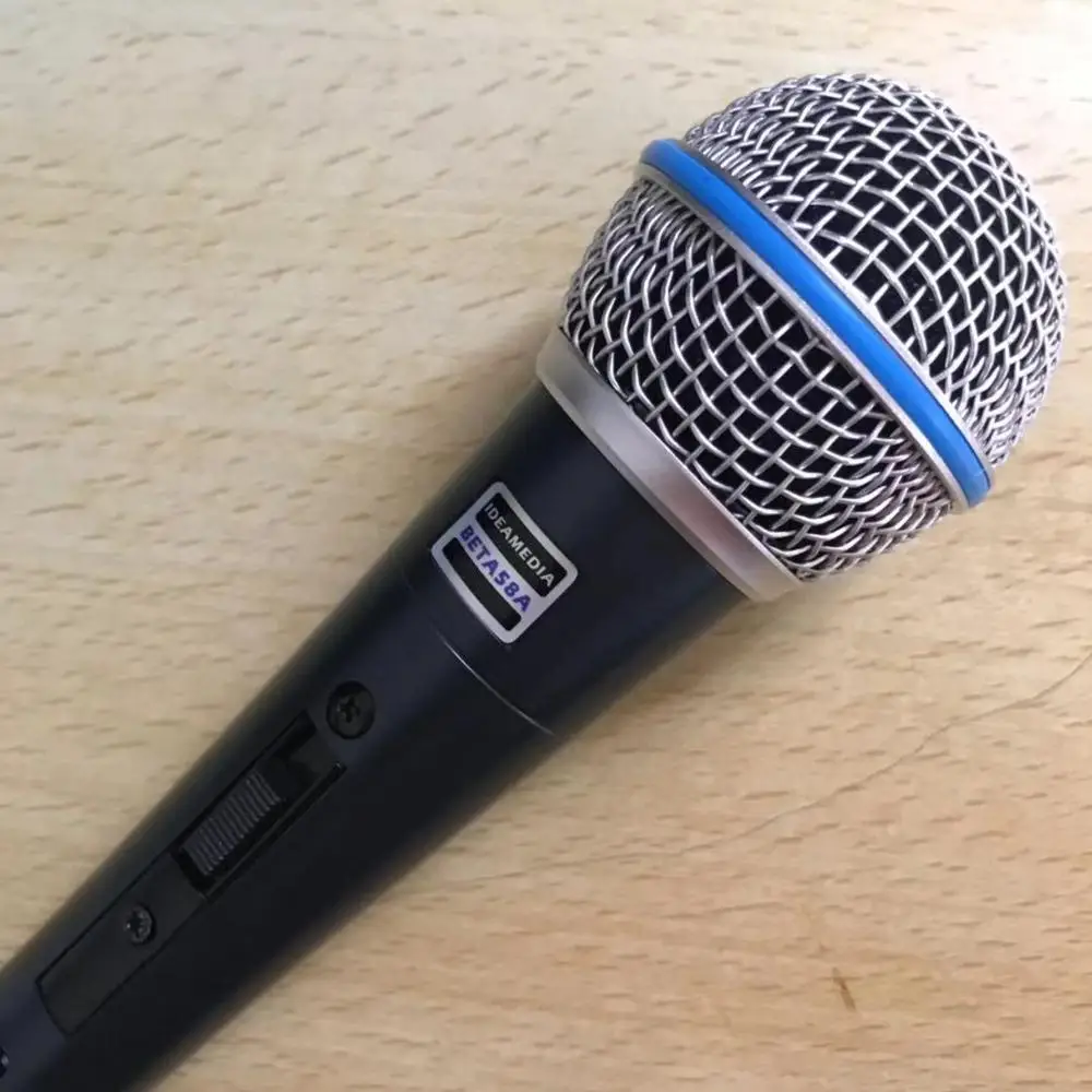 Высококачественный суперкардиоидный микрофон BETA58 динамический проводной для