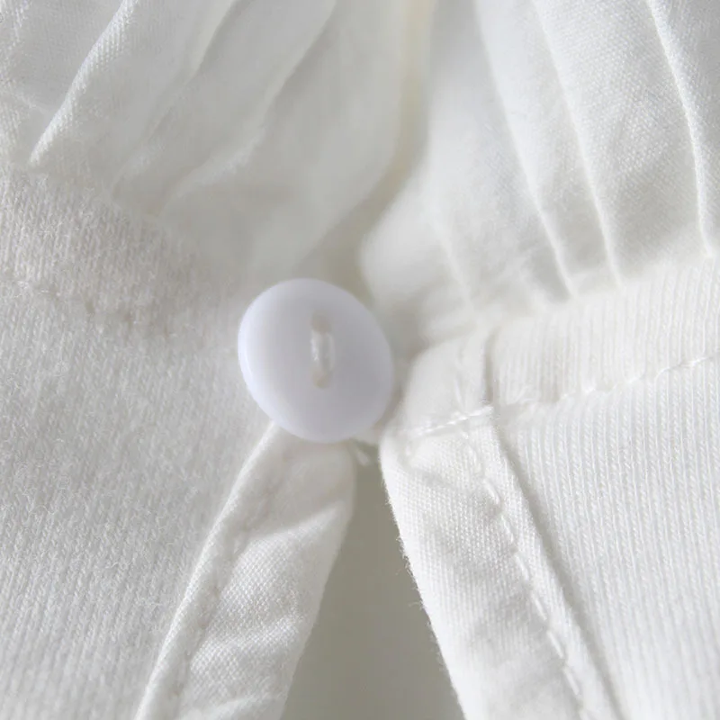 WLG/футболка для маленьких девочек детская Однотонная футболка с длинными