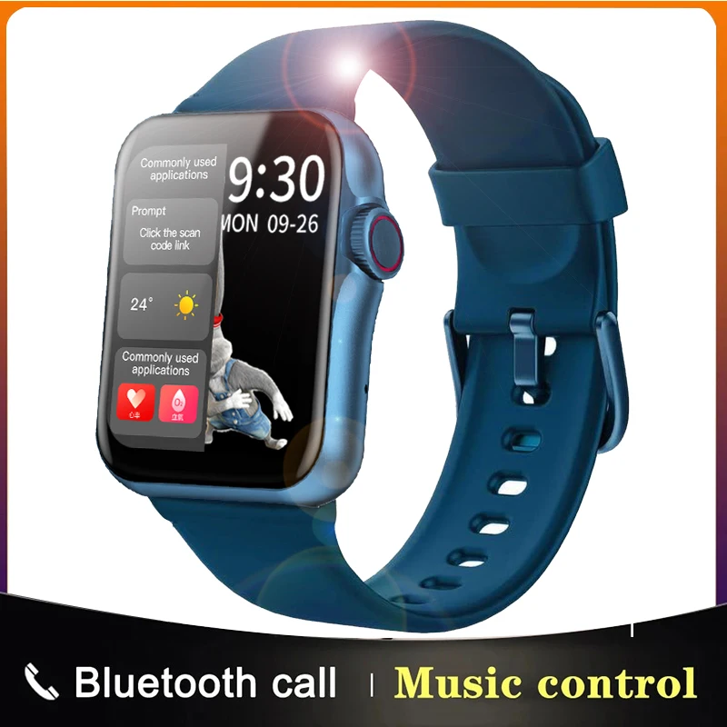 

2021 Bluetooth Answer Call Smart Watch women men Full Touch Dial Call Fitness Tracker Waterproof 4G ROM Smartwatch for women men