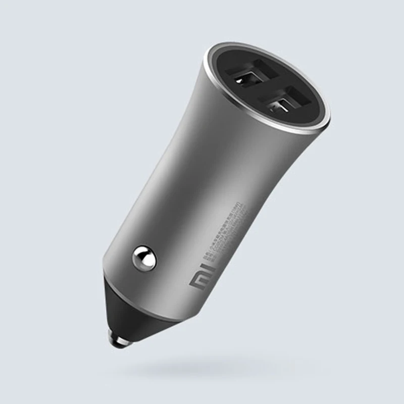 Автомобильное зарядное устройство Xiaomi Mi быстрая зарядка 2 USB 5 В/2 4 А 18 Вт