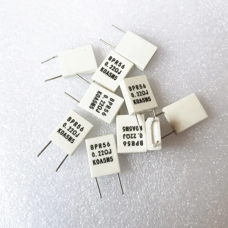 10 шт. KOA 0.15R 0.22R 5 Вт неиндуктивное сопротивление HiFi цементный неиндуктивный