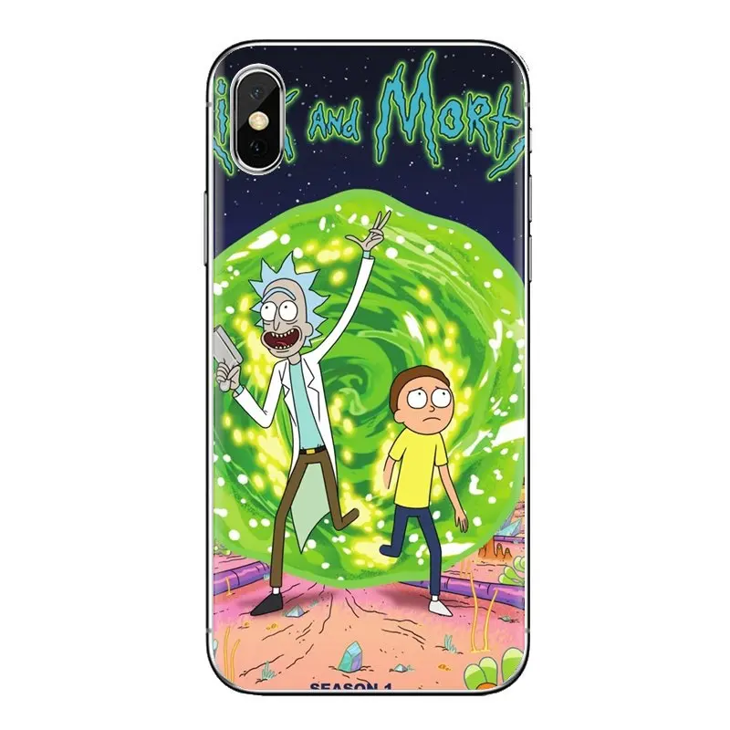Mobile Phone Case Cover Rick and Morty Season 3 For Sony Xperia Z Z1 Z2 Z3 Z5 compact M2 M4 M5 E3 T3 XA Aqua LG G4 G5 G3 G2 Mini |