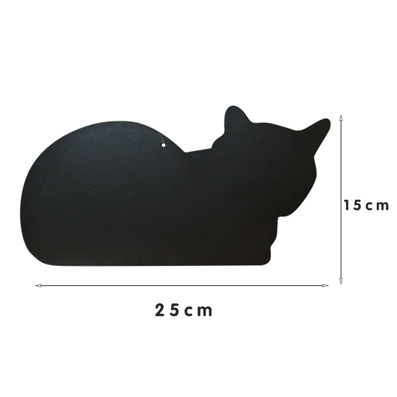 

4 PCS Acrylic Cat Pendant Black Cat Art Ornaments for Bookshelf Living Room Home Garden Yard Courtyard Decorations