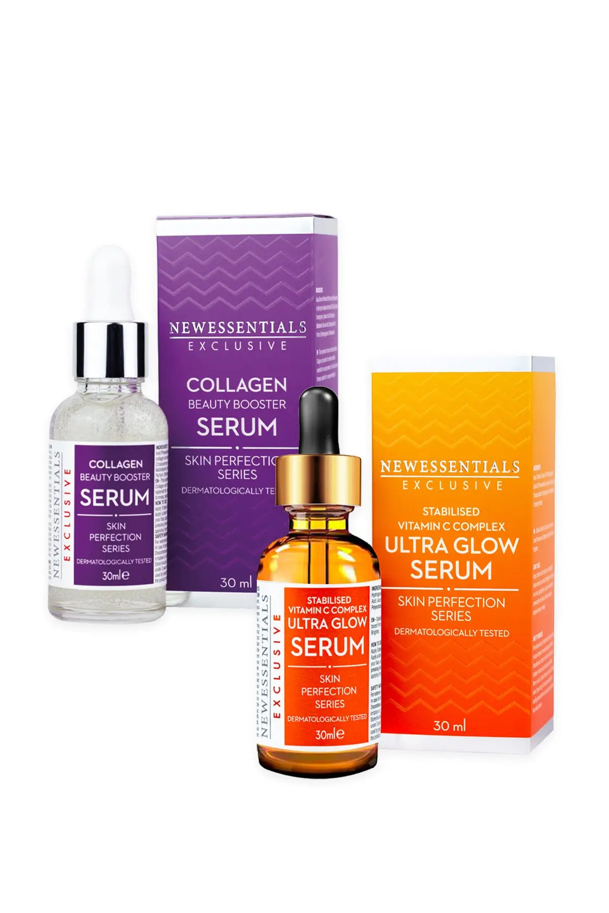 

New Essentials Vitamin C + Collagen Serum 2'li Set