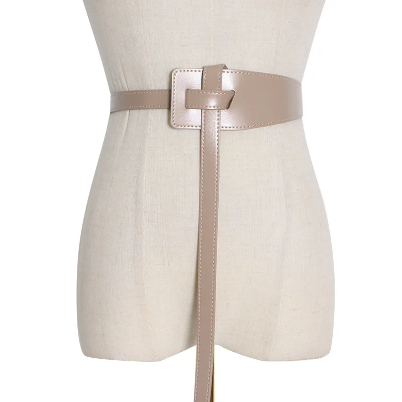 

Simple belt new fashion temperament Joker with skirt sweater knot decorative dress belt