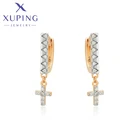 Xuping ювелирные изделия Новое поступление модные серьги золотого цвета в форме Креста для женщин подарок A00714899