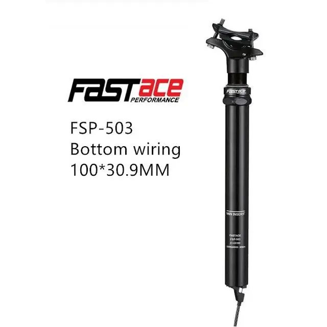 bottom503 100 30.9MM Fastace покрытая гидравлическая линия давления масла управления телескопическая подъемная труба сиденья подседельная труба для велосипеда седло, штырь 30,9/31,6 мм - Цвет: bottom503 100 30.9MM