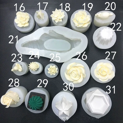Суккуленты силиконовые формы для торта инструменты выпечки Fondant украшения