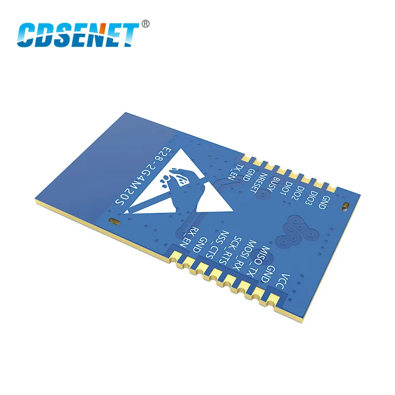 SX1280 100 мВт модуль LoRa 2 4 ГГц беспроводной приемопередатчик E28-2G4M20S SPI большой радиус