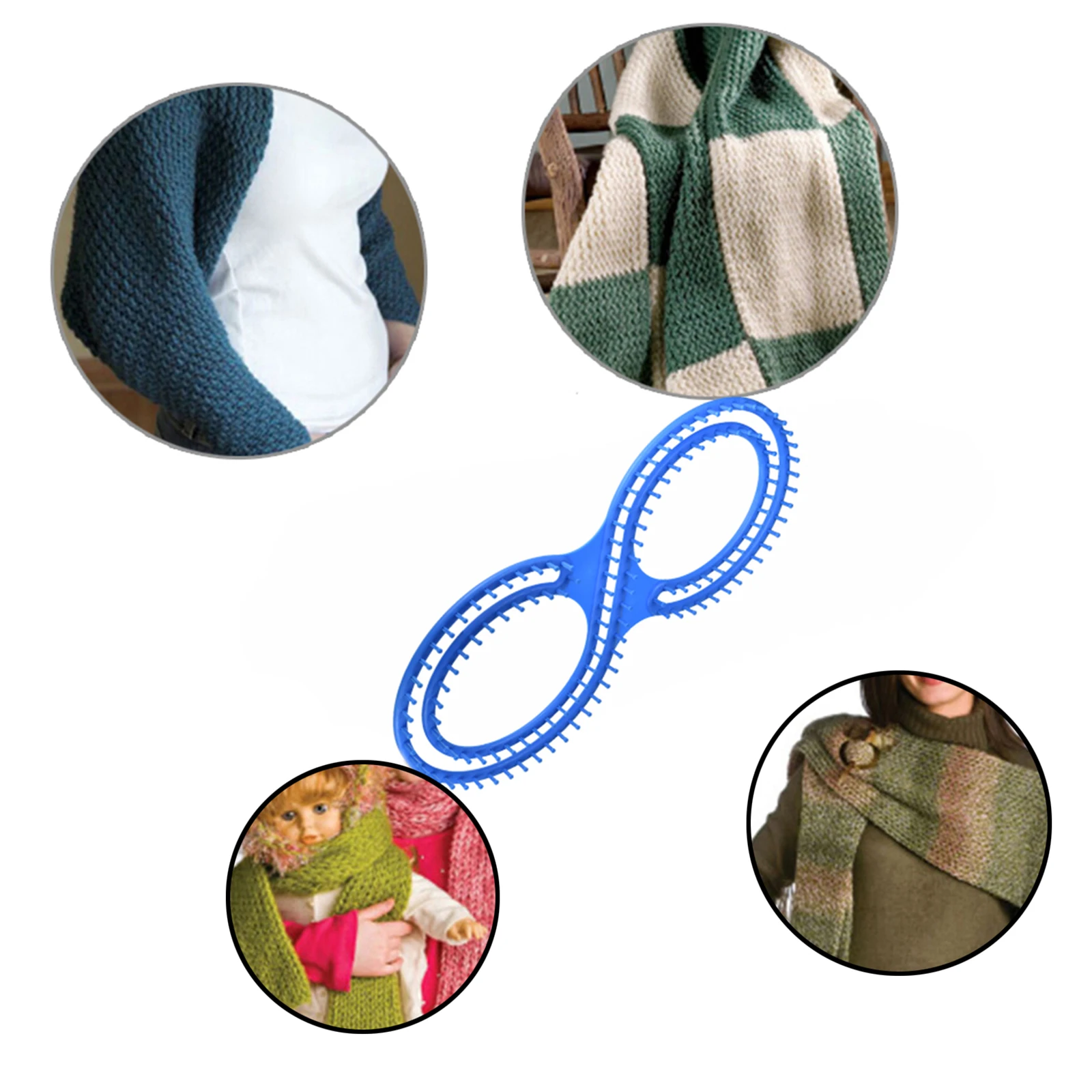 

Афганский ткацкий станок, вязальная доска, инструмент с 3 проектами для свитеров, носков, бытовой набор аксессуаров для рукоделия