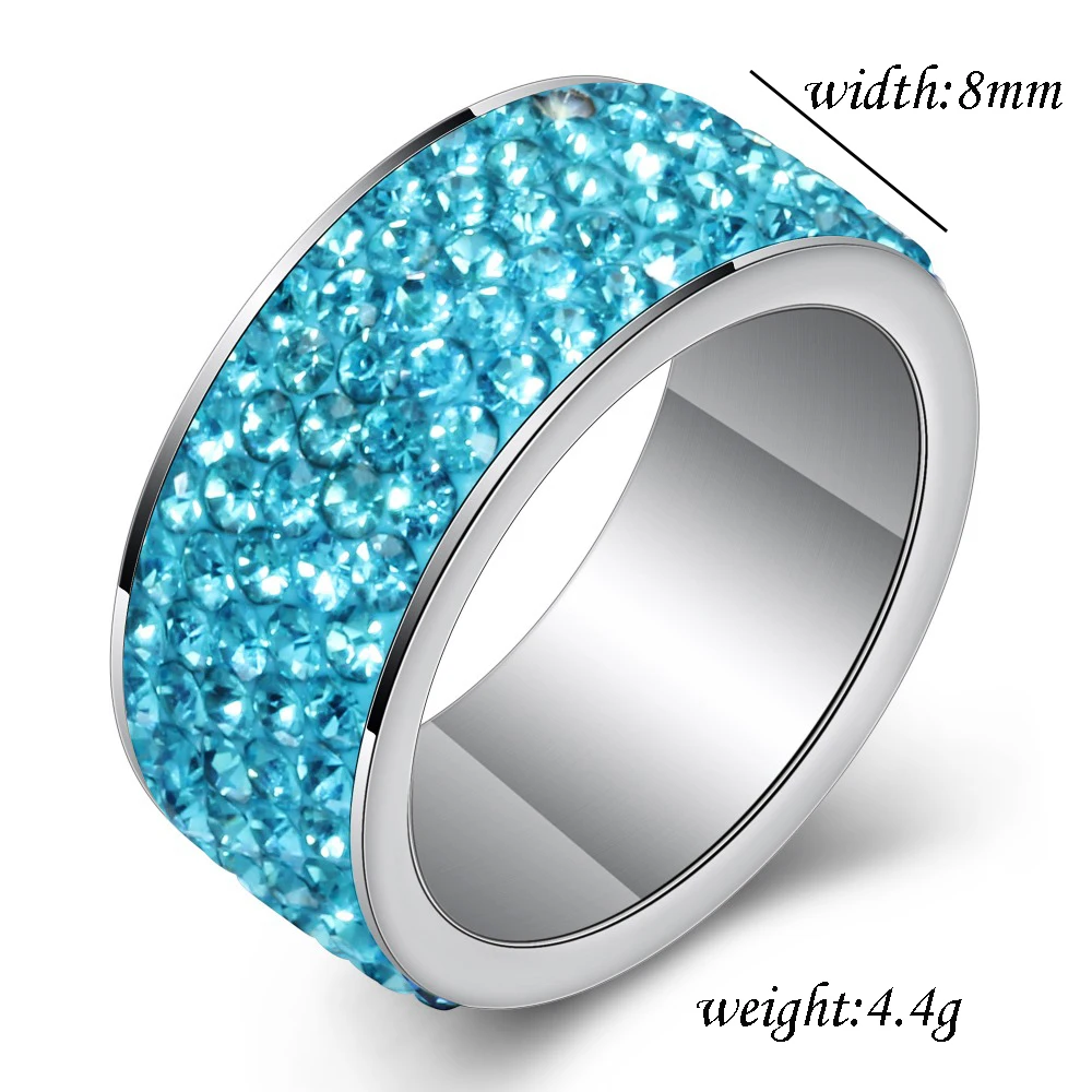 Промоакция NIBA рождественский подарок ювелирные изделия простой синий цвет|jewelry