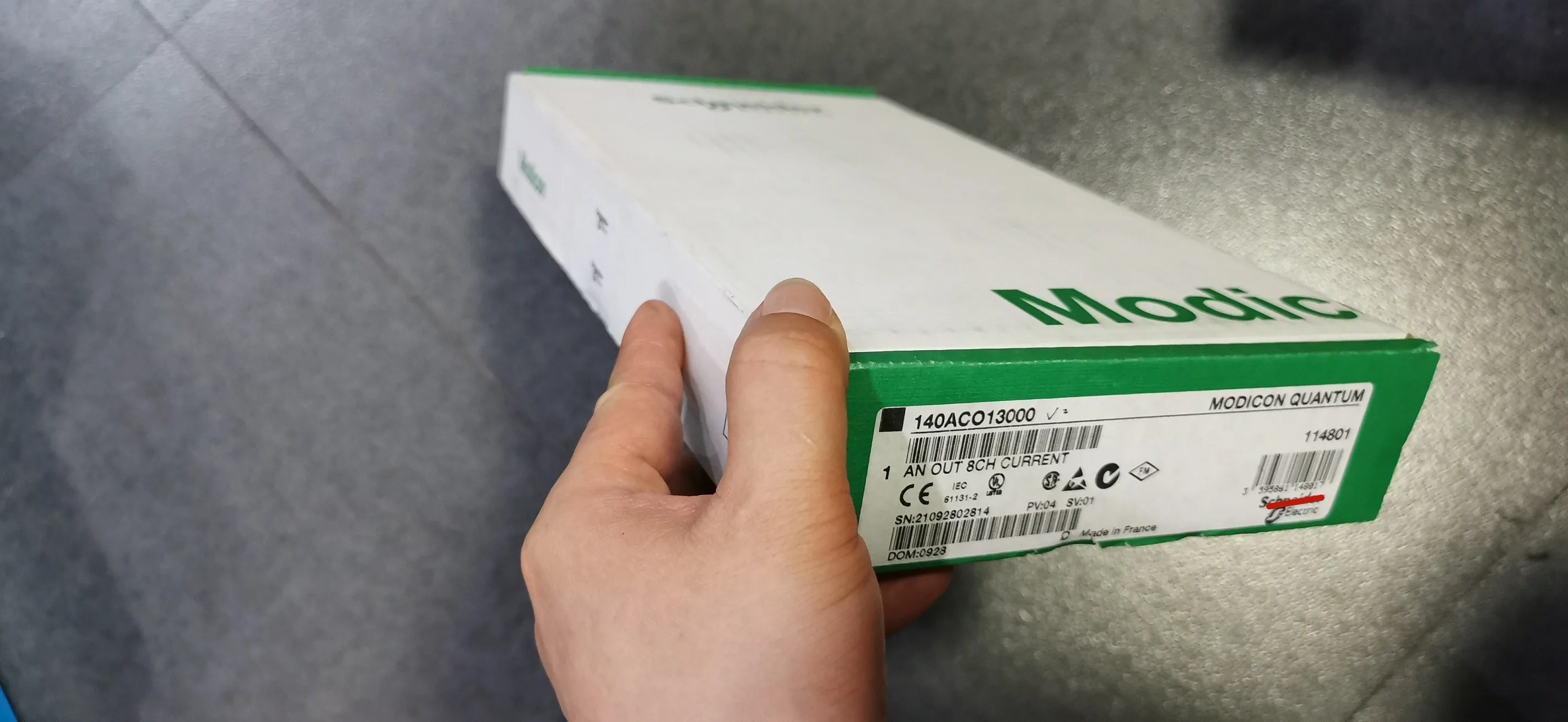 

140ACO13000 analog output module Modicon Quantum