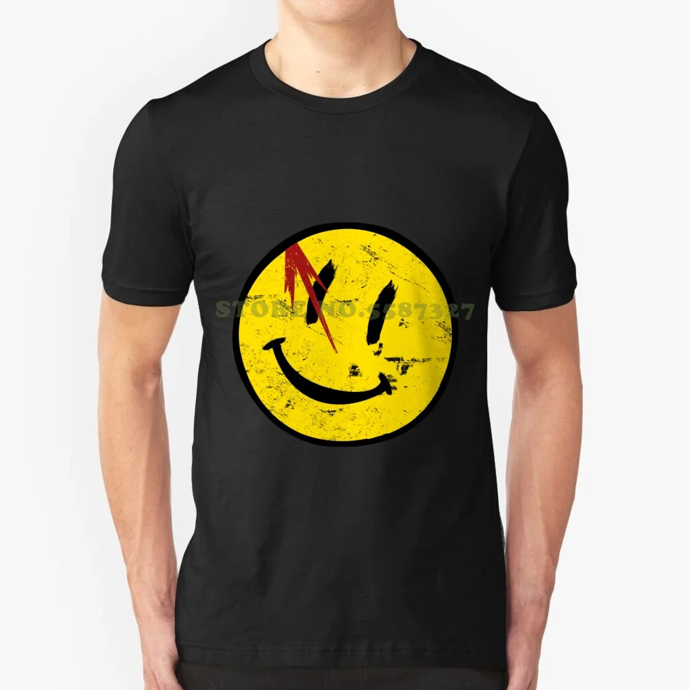 

Watchmen Symbol Vintage Cool Design Trendy T-Shirt Tee Watchmen Manhattan Comic Dc Comics Rorschach Owl The Comedian Comedian