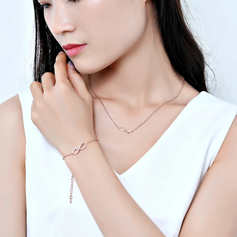 Модное Новое ожерелье для девочек розовое золотой и серебряный цвета ювелирные