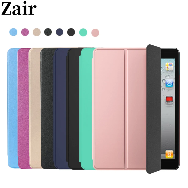 

For iPad 2 iPad 3 iPad 4 PC Back Case PU Leather Stand Cover A1395 A1396 A1397 A1416 A1430 A1403 A1458 A1459 A1460 Tablet Case